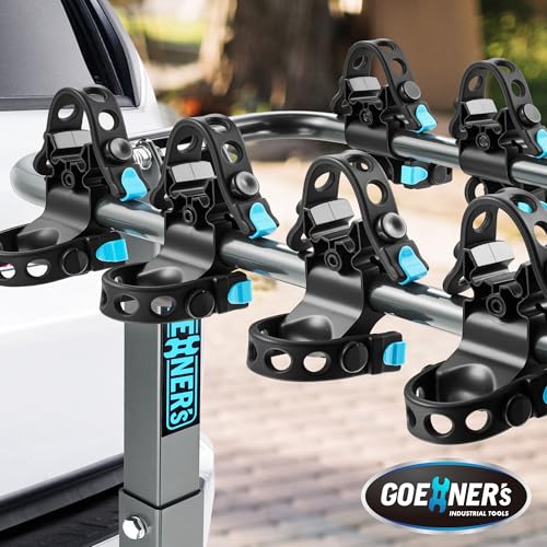 Premium 4-Bike Hitch Rack 240 lbs