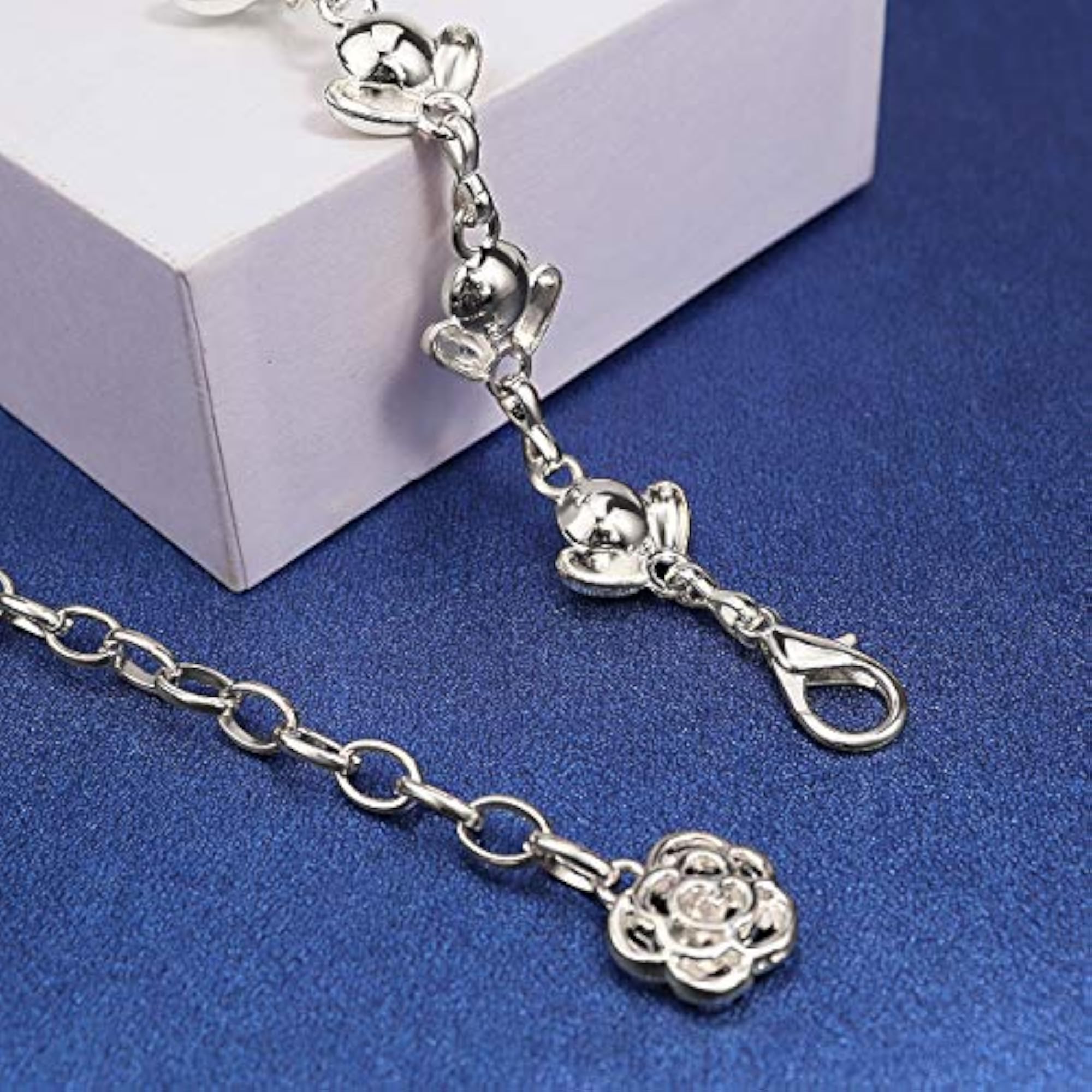 Rhinestone Waist Chain for Dress, Chain Belts for Women