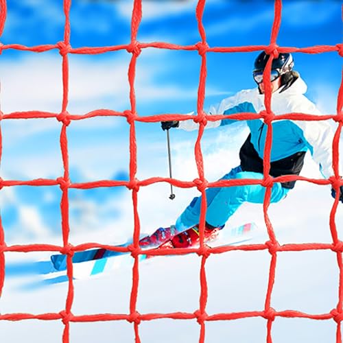 Ski Resort Fence Net 4 6 8 10 12 14 16 M Long, Outdoor Playground Sports Barrier Netting & Soccer Baseball Hockey Safety Protection Netting, Athletes Kid Practice Fences(10cm/4in,7x14m/23x45.9ft)