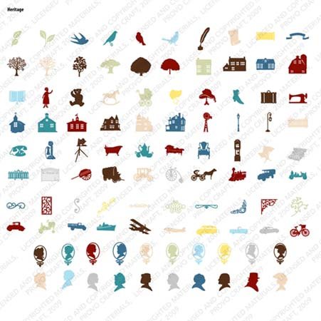 Heritage Cricut Cartridge