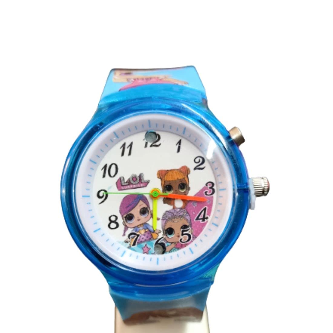 S S TRADERSSS TRADERS Kids Watch with Seven Unique led Lights & Colours with Round Dial - Kids Watches/Gifts for Kids