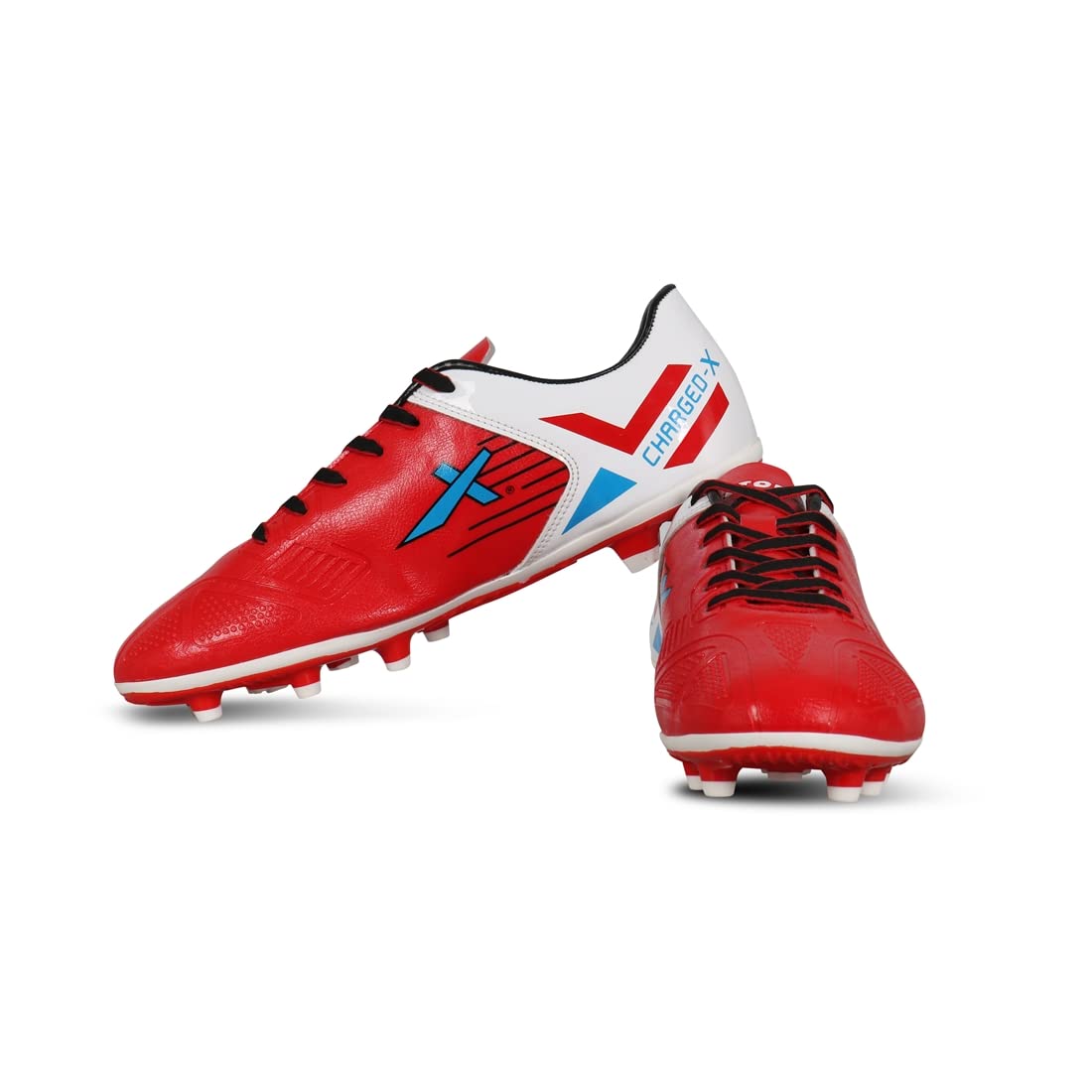 Vector X Charged-X Football Shoes for Men (Red-White-Blue) (B0B45ZYZMM) Amazon Price History, Amazon Price Tracker