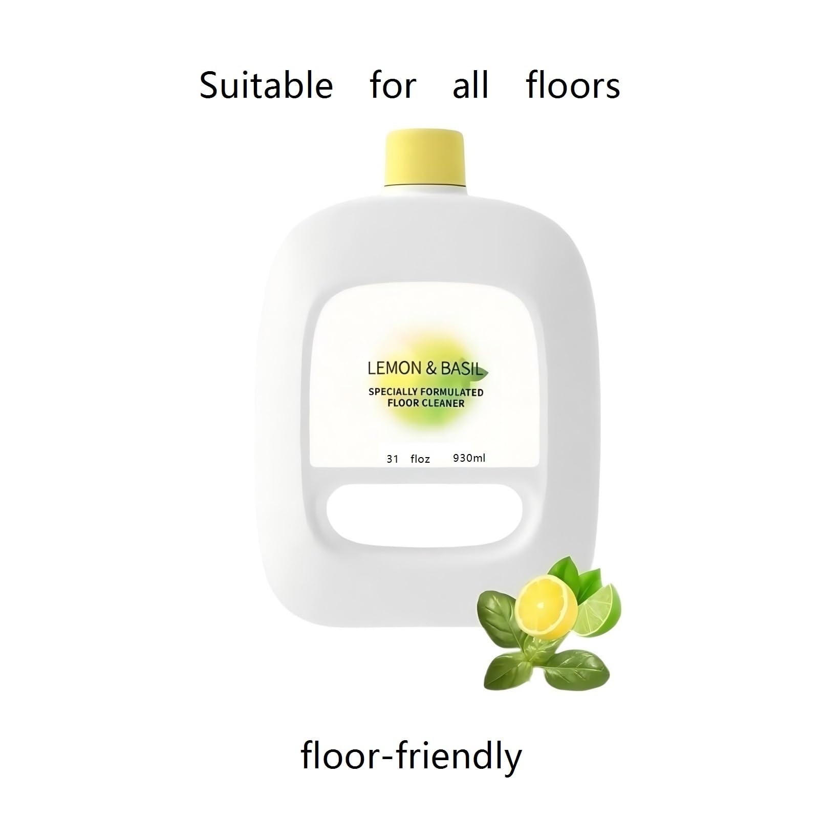 Solución De Limpieza De Suelos con Aroma A Limón, 3 Botellas De 930ML, Compatible con Narwal Freo/X Ultra/J1/J2/J3/J4/J5/S1/S2 Detergente For Fregonas Robóticas