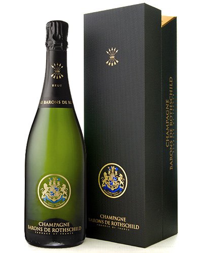 オリジナル箱入り シャンパーニュ・バロン・ド・ロートシルト・ブリュットNV（泡・白）[Y][A][P][J]
