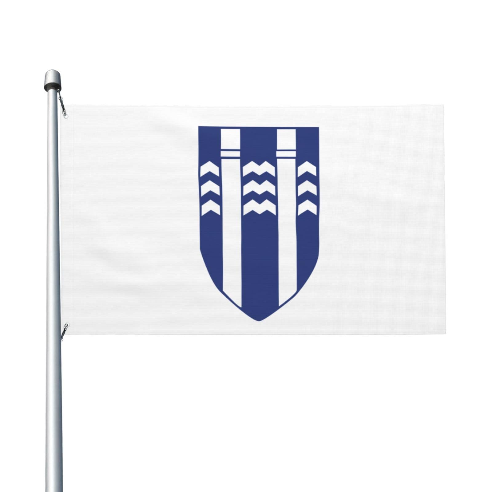 Bandera jardín de Reikiavik Islandia divertida para decoración de césped y porches exteriores