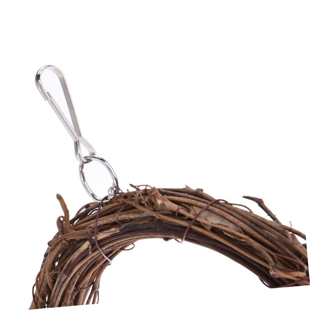 DOITOOL 3stücke Stehendes Papageien-schaukelspielzeug Rattan-Kreis Mit Glocken Vogelspielzeug Für Käfige Kletterzubehör Für Vögel Spielplatz Für Papageien