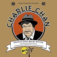 Diseño de la portada del título Charlie Chan macht weiter