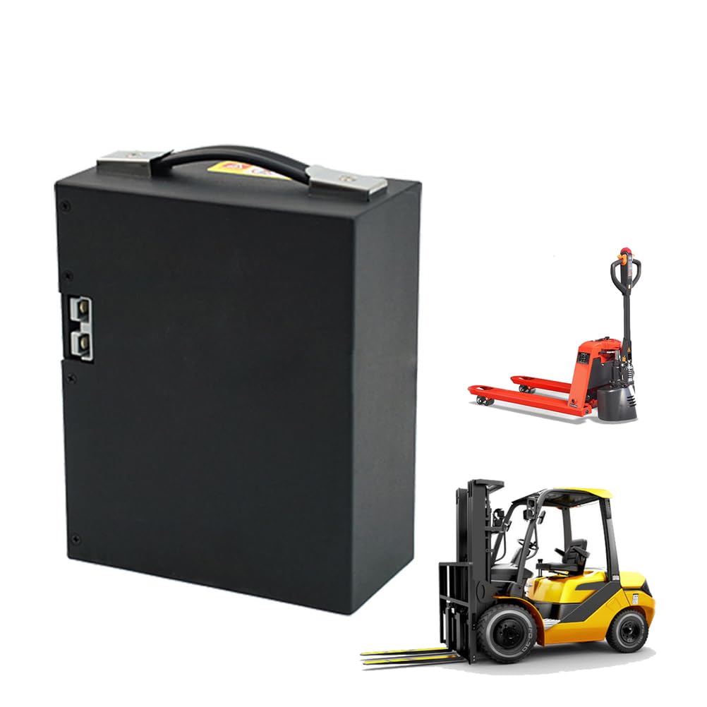 Batería LiFePO4 de 24 V y 25 Ah para transpaleta eléctrica. Batería para Carretilla elevadora eléctrica para Carga y Descarga de carros/apiladores manuales.