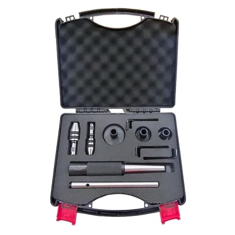 Tapping, reaming and Threading die Holder Set for Lathe Tailstock Machine Tools (MT3)
