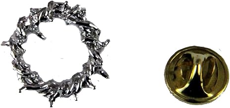 The Quiet Witness 6030193 Crown of Thorns Lapel Pin Crucifixion Jesus Thorn Good Friday Scourging