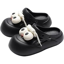 Women's Sandals, Clogs, Cute, Slippers, Stylish, Breathable, Thick Sole, Neat, Lightweight, Non-stuffy, Room Shoes, Indoor, Outdoor, Sabo Sandals, Summer, Cool Feel, DIY, Easy to Walk