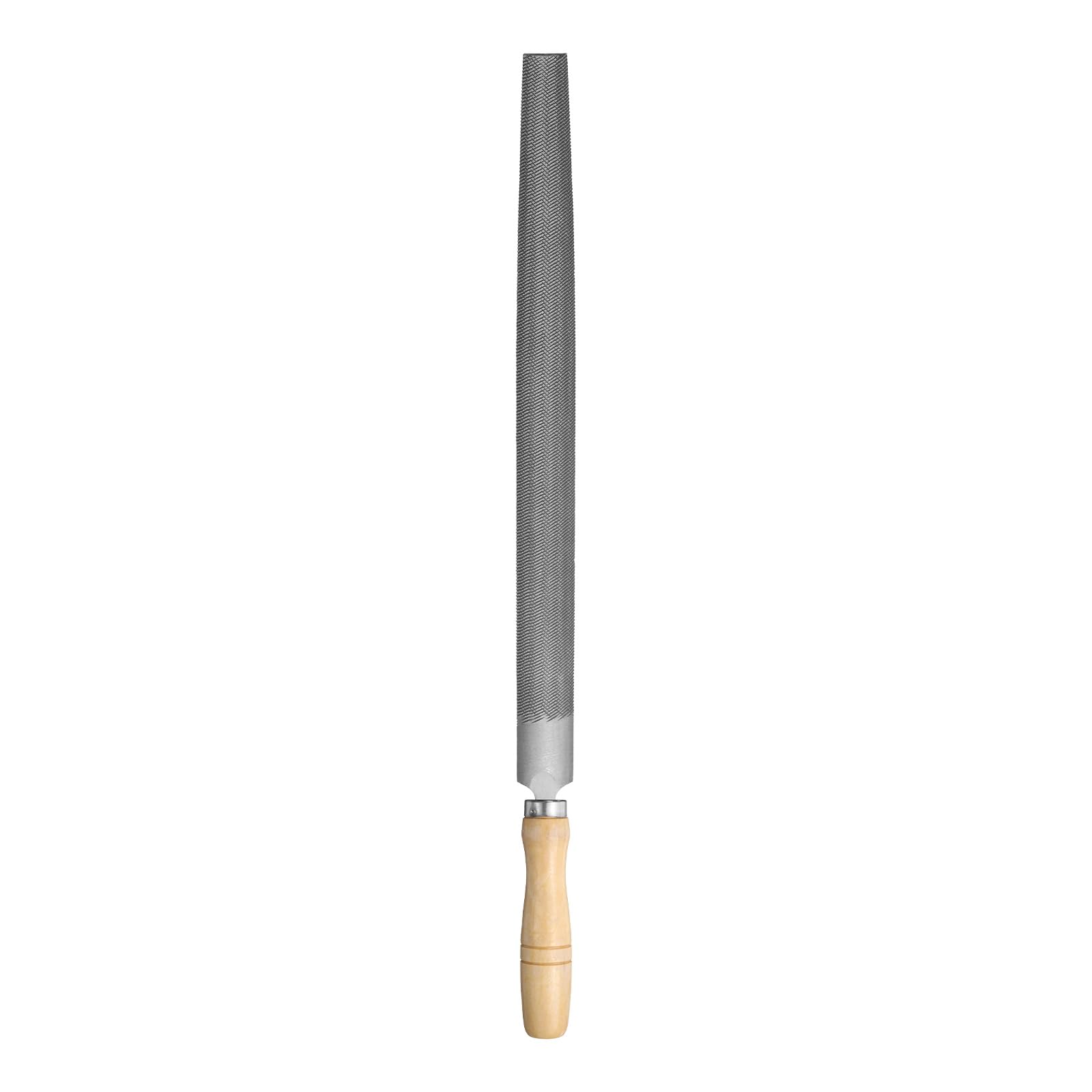 Lime demi-ronde en acier T12 de 30,5 cm pour ébavurer le métal et le bois