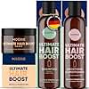 Moerie Mineral Shampoo and Conditioner Plus Hair Growth Spray Set &ndash; Ultimate Hair Care Pack &ndash; For Longer, Thicker, Fuller Hair - Volumizing Hair Care Products &ndash; Paraben & Silicone Free (Einzelset)