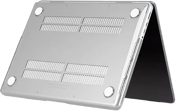 Apple Macbook Pro 14inç M3/M4/Max A3112 A3185 A3401 A2918 A1992 ile uyumlu Kılıf Kristal Ön Arka Şeffaf Kapak Renksiz