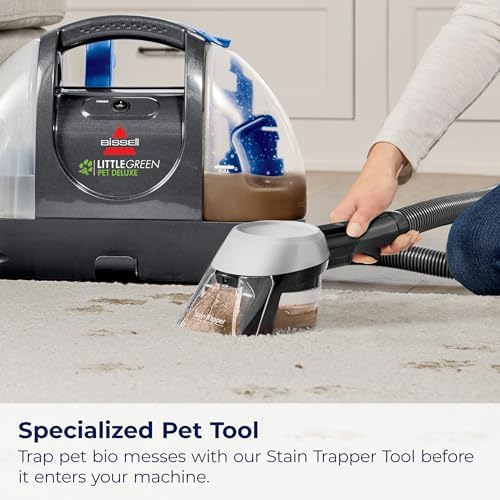 BISSELL Little Green Pet Deluxe Portable Carpet Cleaner, 3353 — view 6