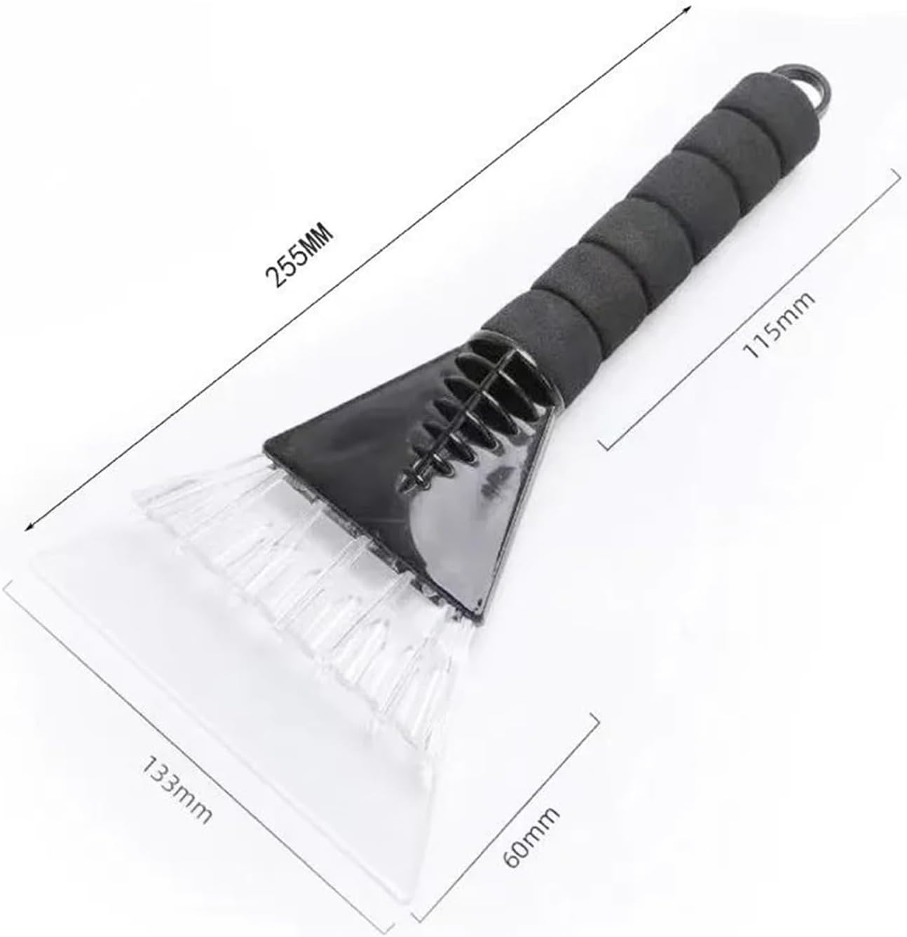2Pcs Car Windshield Squeegee & Snow Brush - Vehicle Snow Remover & Water Shovel Cleaning Tool