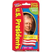 US Presidents Pocket Flash Cards