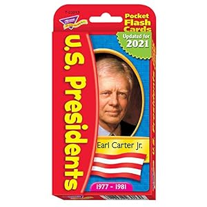 Trend Enterprises U.S. Presidents 56-PK Lernkarten