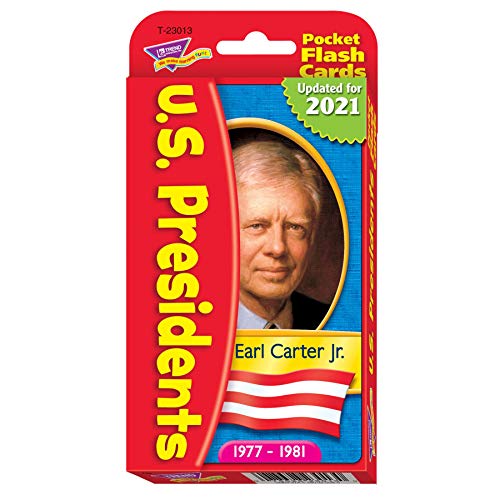 US Presidents Pocket Flash Cards