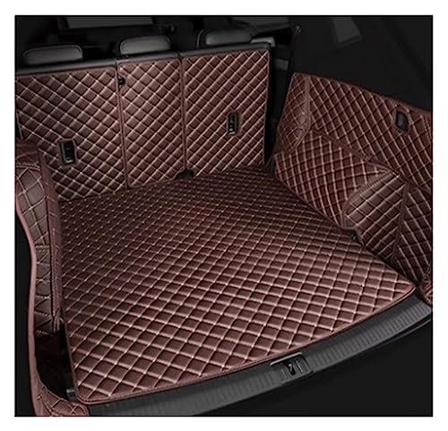 Tapis de coffre de voiture contre salissures et humidité pour modèle X2 F39 2018 marron