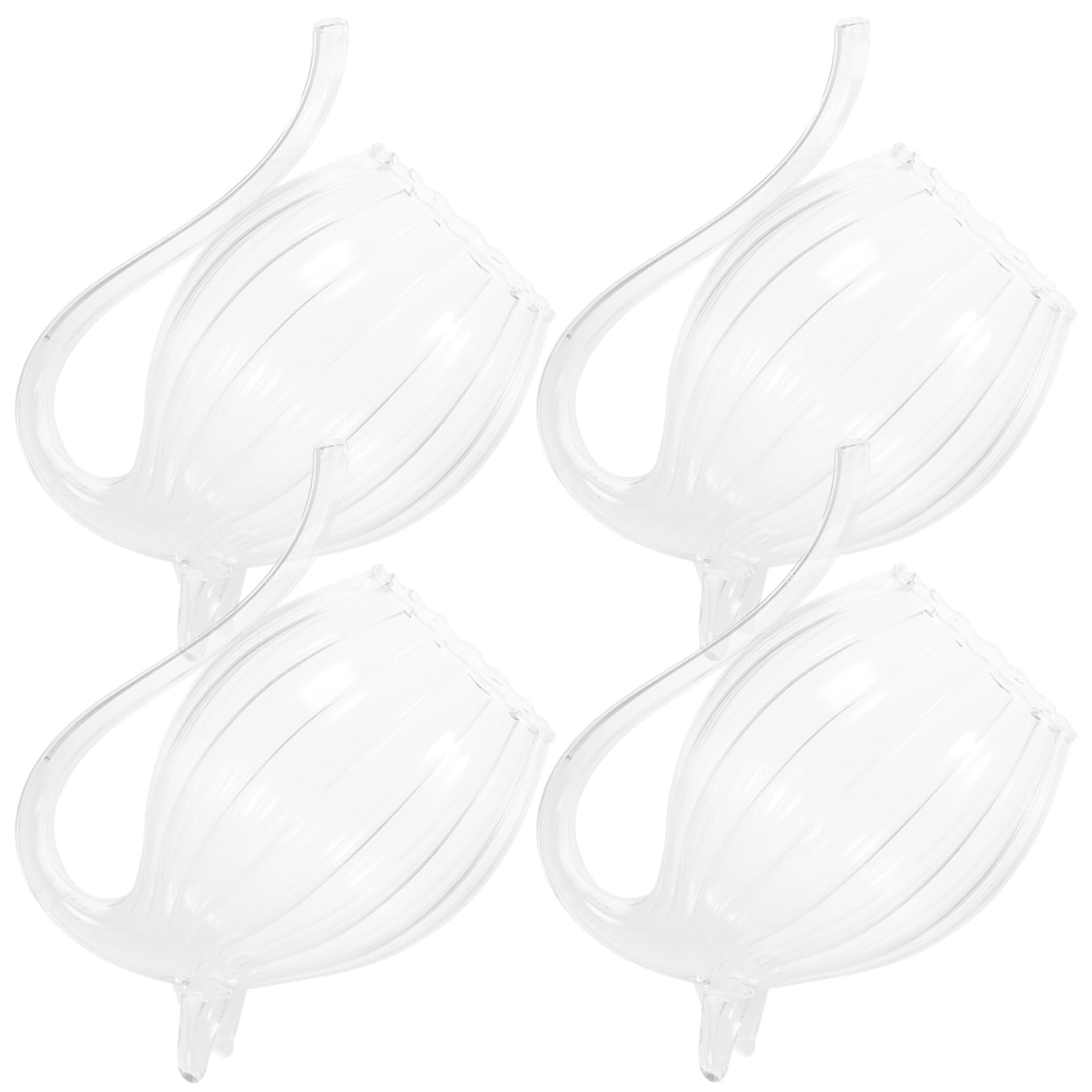GLEAVI 4piezas Copa De Vino De Vampiro Creativa De Transparente Vaso para Bebidas De Vino Zumo y Fiestas