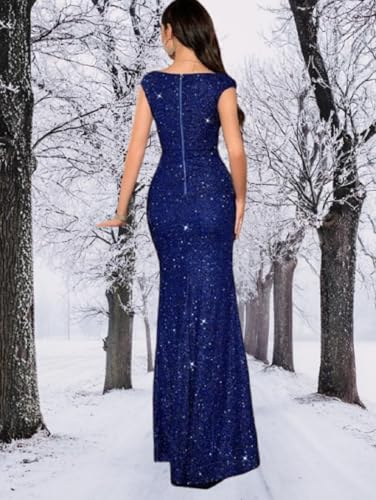 Image of Fashion Fit Art Velvet Embroidery Work Fish Gown for Women