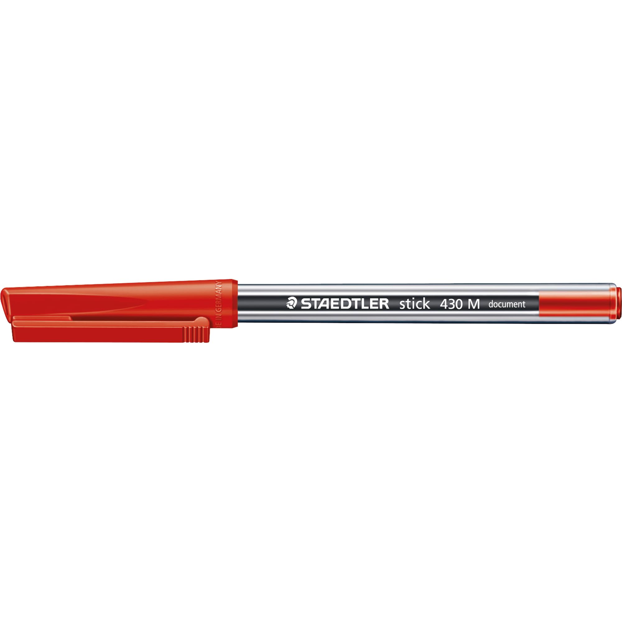 Stick 430 M-2 Ballpoint Pen Medium - Red (Box of 10)