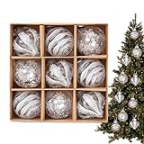Photo Gallery jvjggag christmas balls | 9 pezzi decorazioni albero di natale | addobbi festivi stagionali per casa soggiorno e attività in classe | ideali per vetrine negozi e decorazioni feste Photo Gallery jvjggag christmas balls | 9 pezzi decorazioni albero di natale | addobbi festivi stagionali per casa soggiorno e attività in classe | ideali per vetrine negozi e decorazioni feste
