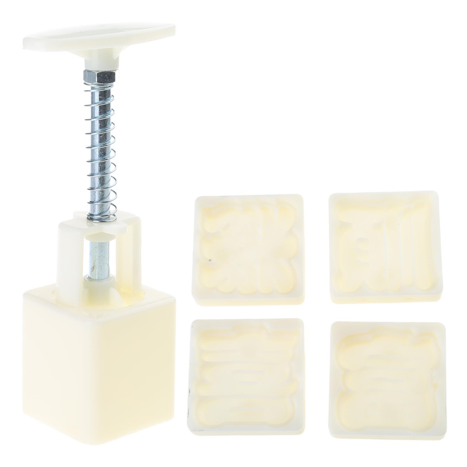 Elnwnnkc Character Dessert Press Molds Cookie Stamps Chinese MidAutumn Dessert Maker Decorating Tool for Making Cookie Maker