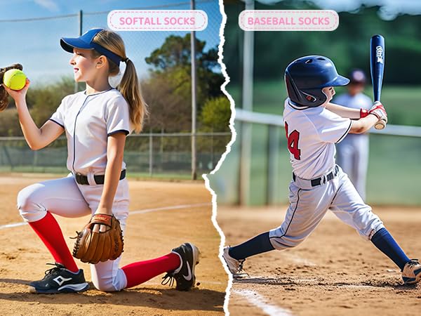 Century Star Toddler Soccer Socks for Boys Basketball Baseball Sock Girls Althletic Softball Knee High Socks for Youth3