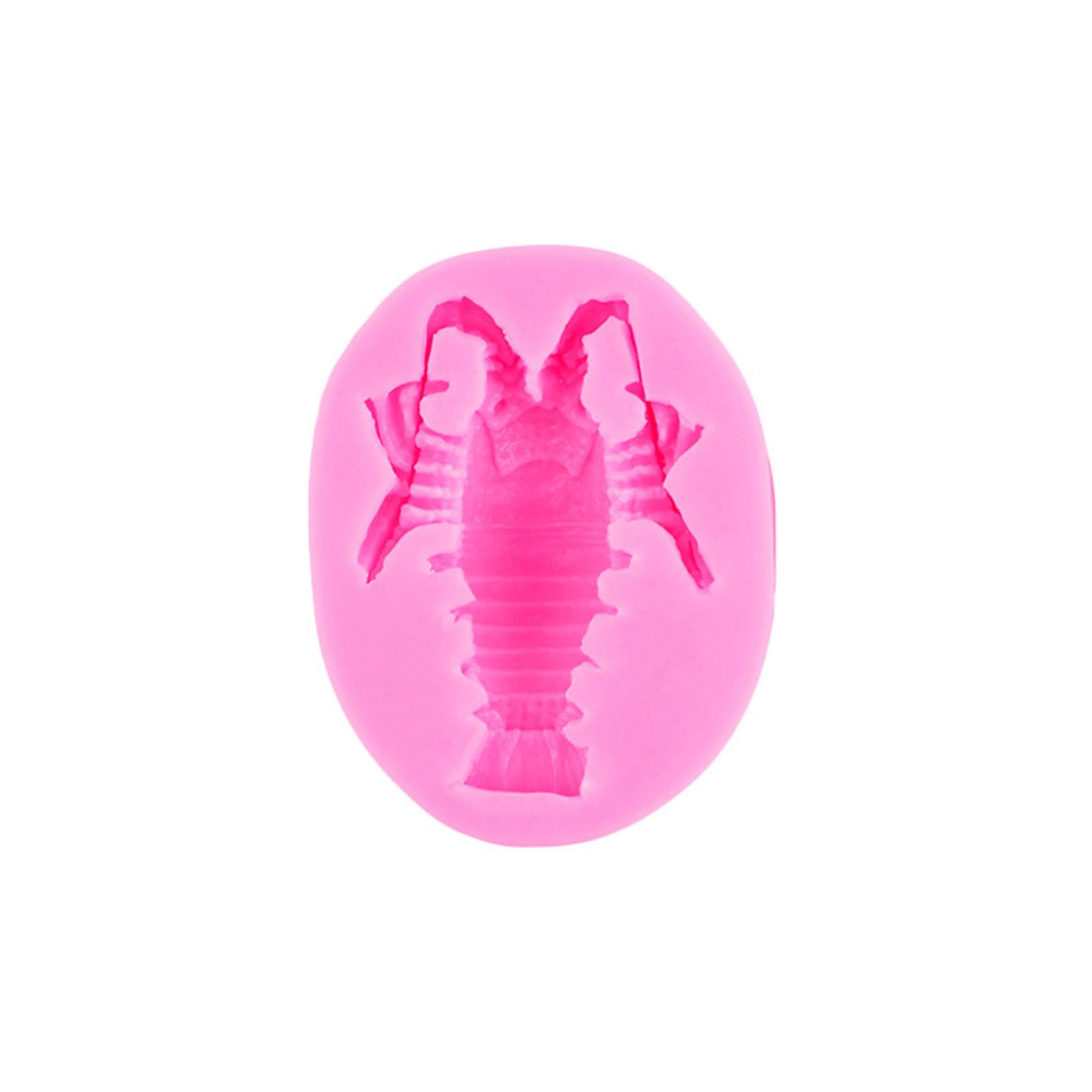 Silicone Fondant Molds Lobster Shaped Baking Accessory Chocolate Moulds for Baking Chocolate and Cake Decoration