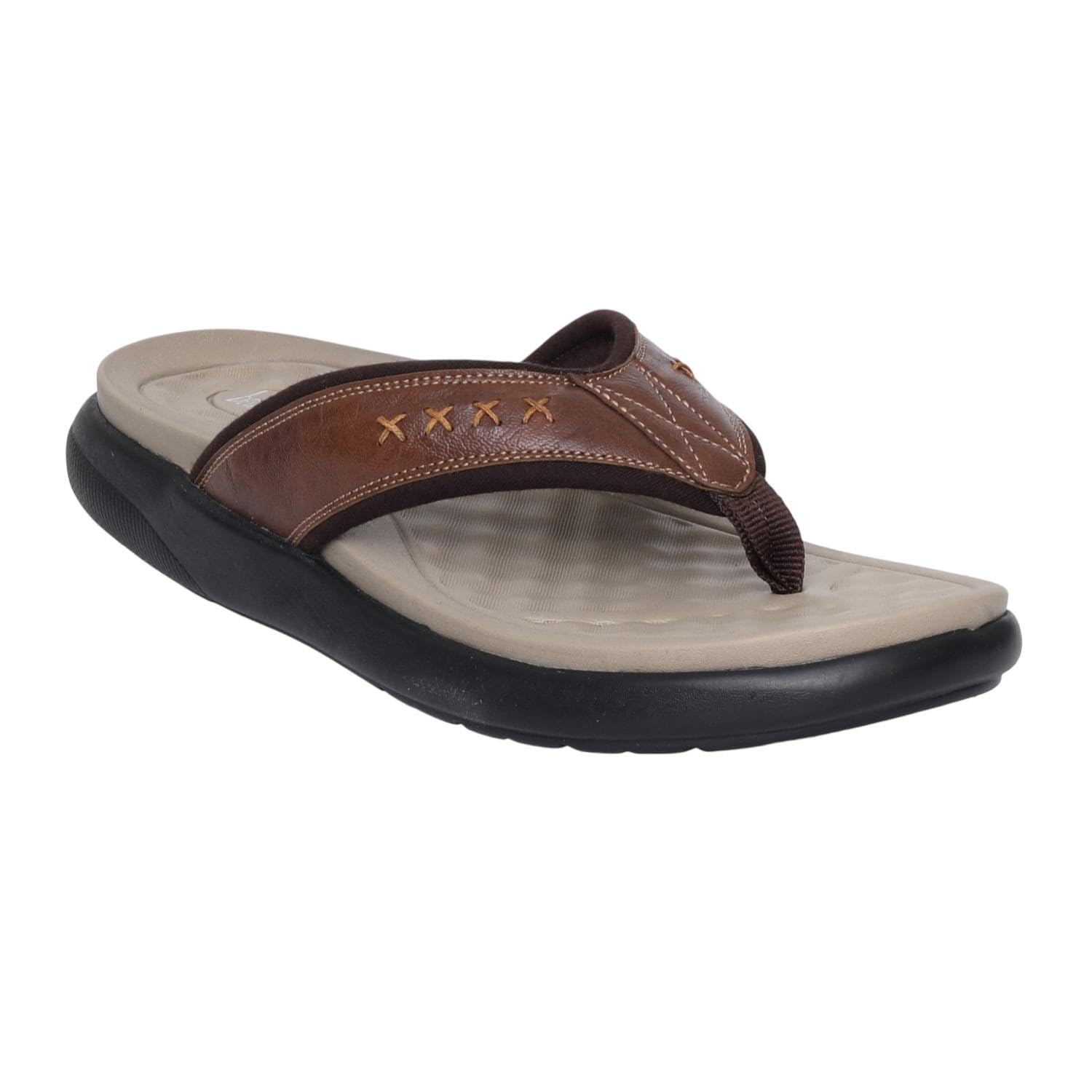 bellissimo Mens Tan Active Thong Sandal-picture-30
