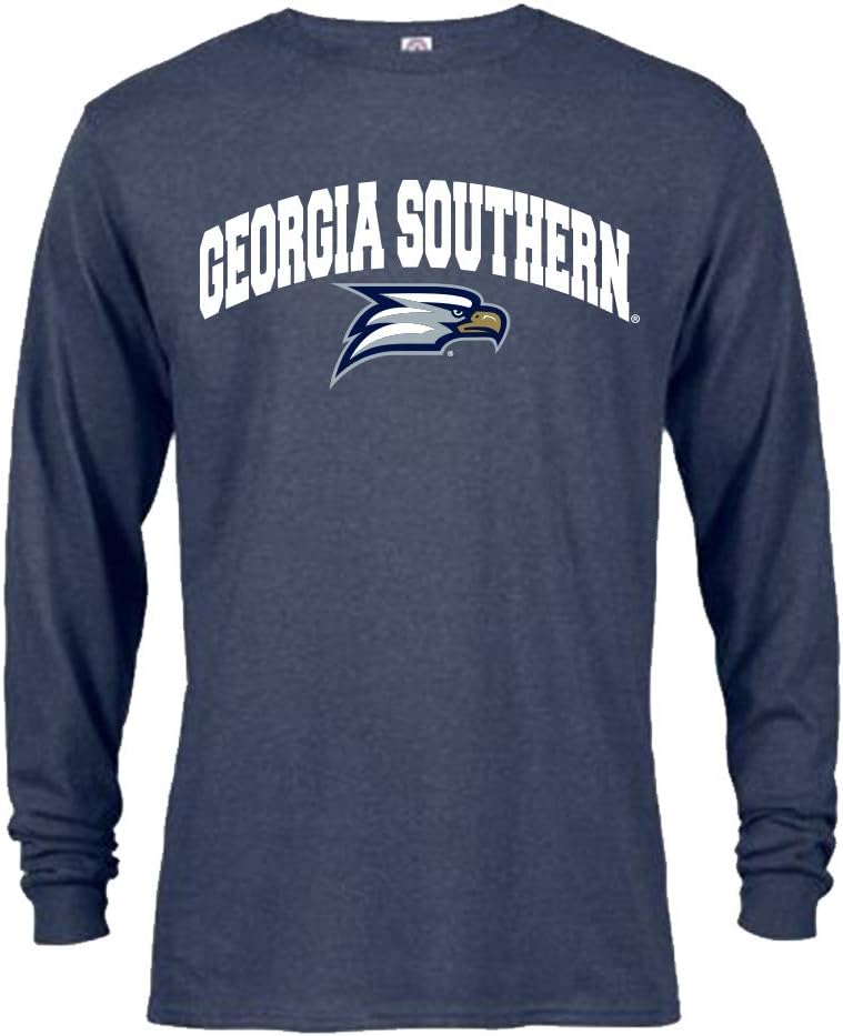 Sport Your Gear Officially Licensed NCAA Classic Wordmark Mascot Basic Collegiate Long Sleeve Fan Gear Apparel T-Shirt