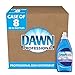 Dawn Professional Dishwashing Liquid Soap Detergent, Bulk Degreaser Removes Greasy Foods from Pots, Pans and Dishes in Commercial Restaurant Kitchens, Regular Scent, 38 oz. (Case of 8)