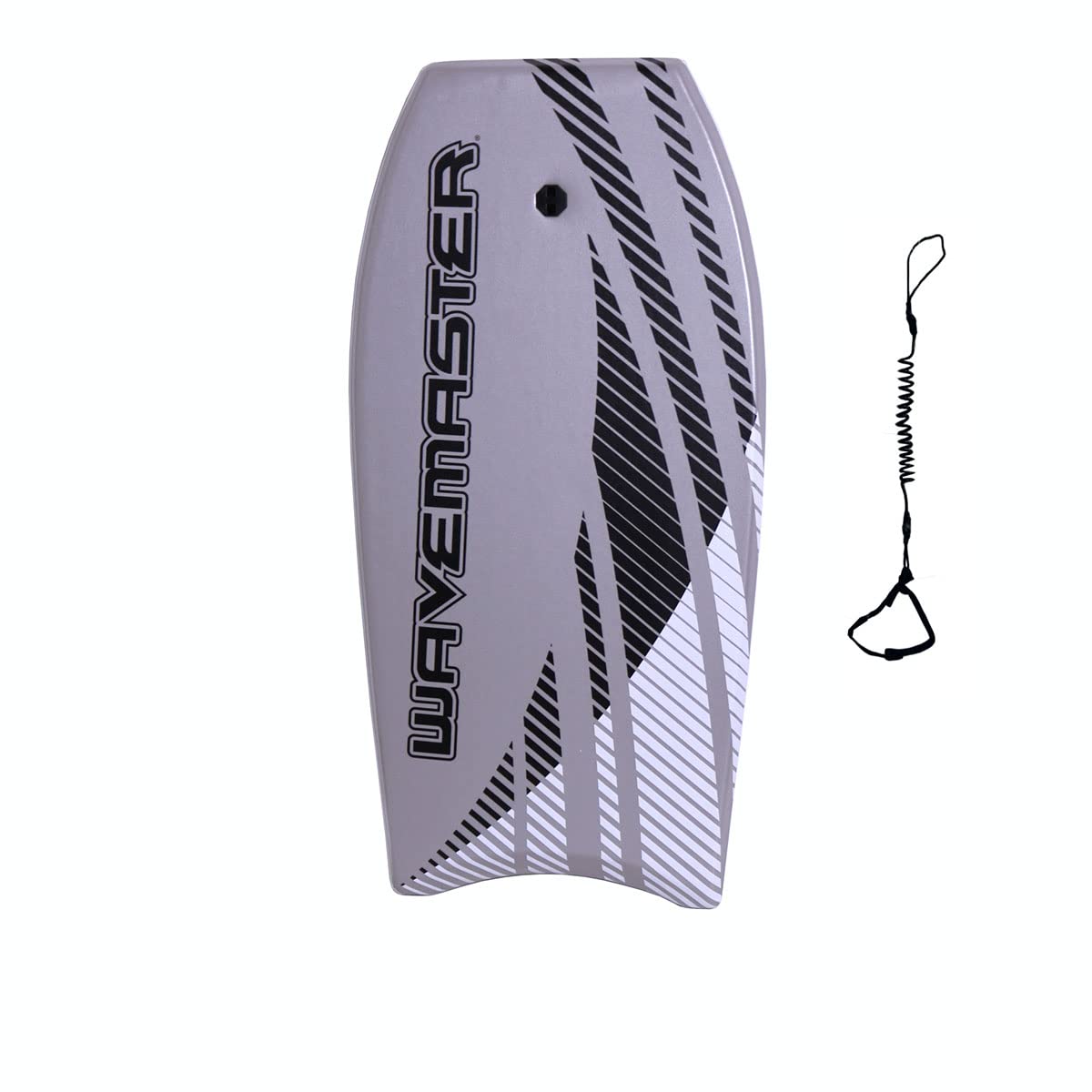 Photo 1 of 44 inch Body Board Ultimate Wavemaster Pro Bodyboard, Super EPS Core Boogie Board with Pro Quality Wrist Leash Grey 44 inch
