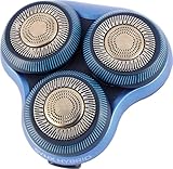 Remington Rotary Shaver Replacement Head Compatible with Remington Limitless X7 Shaver, Titanium Twin Track Blades