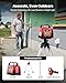 VEVOR Rotary Laser Level Kit, 1650ft 360-Degree Self Leveling Red Horizontal Laser Transit,with Tripod,Receiver,Remote Control, Scale,Toolcase, IP66 Waterproof, 0.80in/100ft Precision for Construction