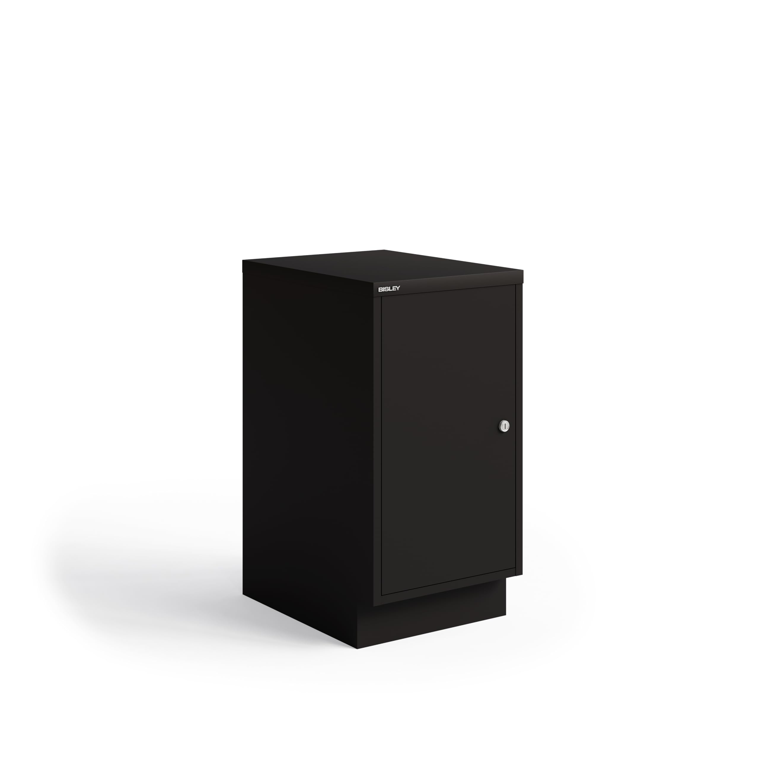 BISLEY Armoire de Rangement Multifonction, Métal, Noir, Centre