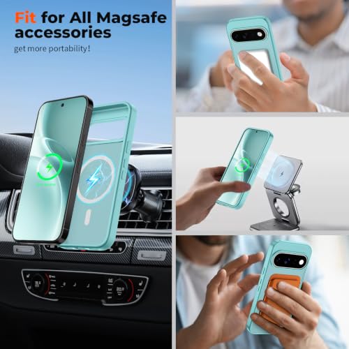 Image of SUPFINE Magnetic for Google Pixel 11 Case - Blue Green