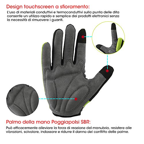 Guanti Invernali Caldi -25℃, Touch Screen