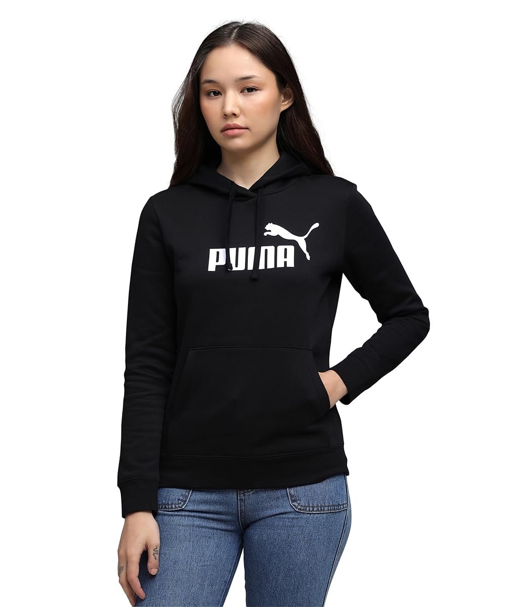 puma Women, ESS No. 1 Logo Hoodie, Black, M, (68238801)-picture-10