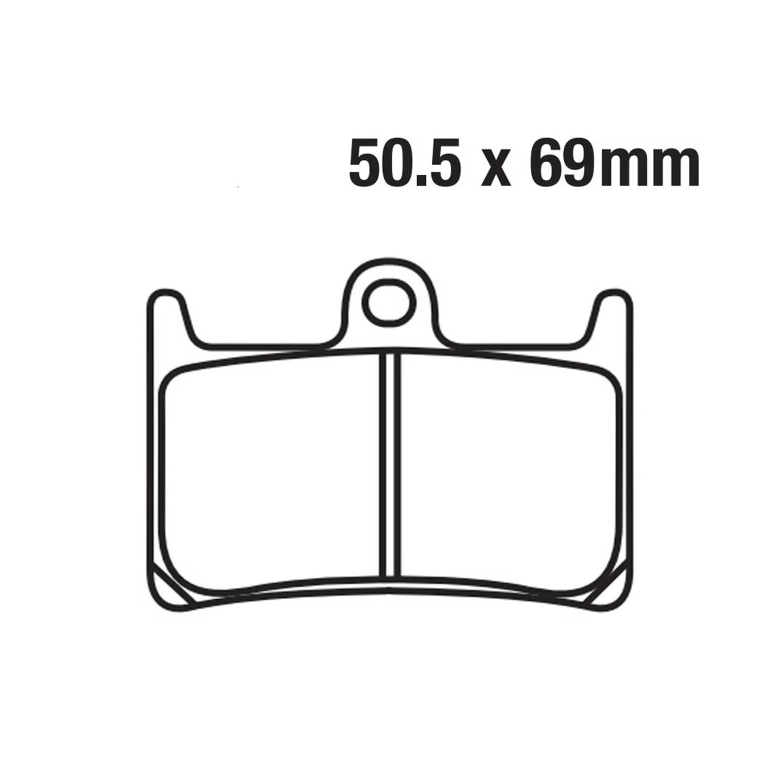 Freno Pastiglie Moto Per FA252 Per XP 500 530 Pastiglie freno a disco anteriori per moto