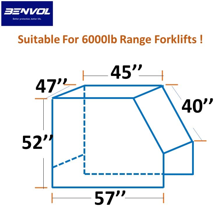 Forklift Cover - All Weather Protection FREE SHIPPING -6 Forklift Cover - All Weather Protection FREE SHIPPING -6