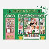 Wisdom & Whimsy Bookshop 1000 Piece Foil Puzzle