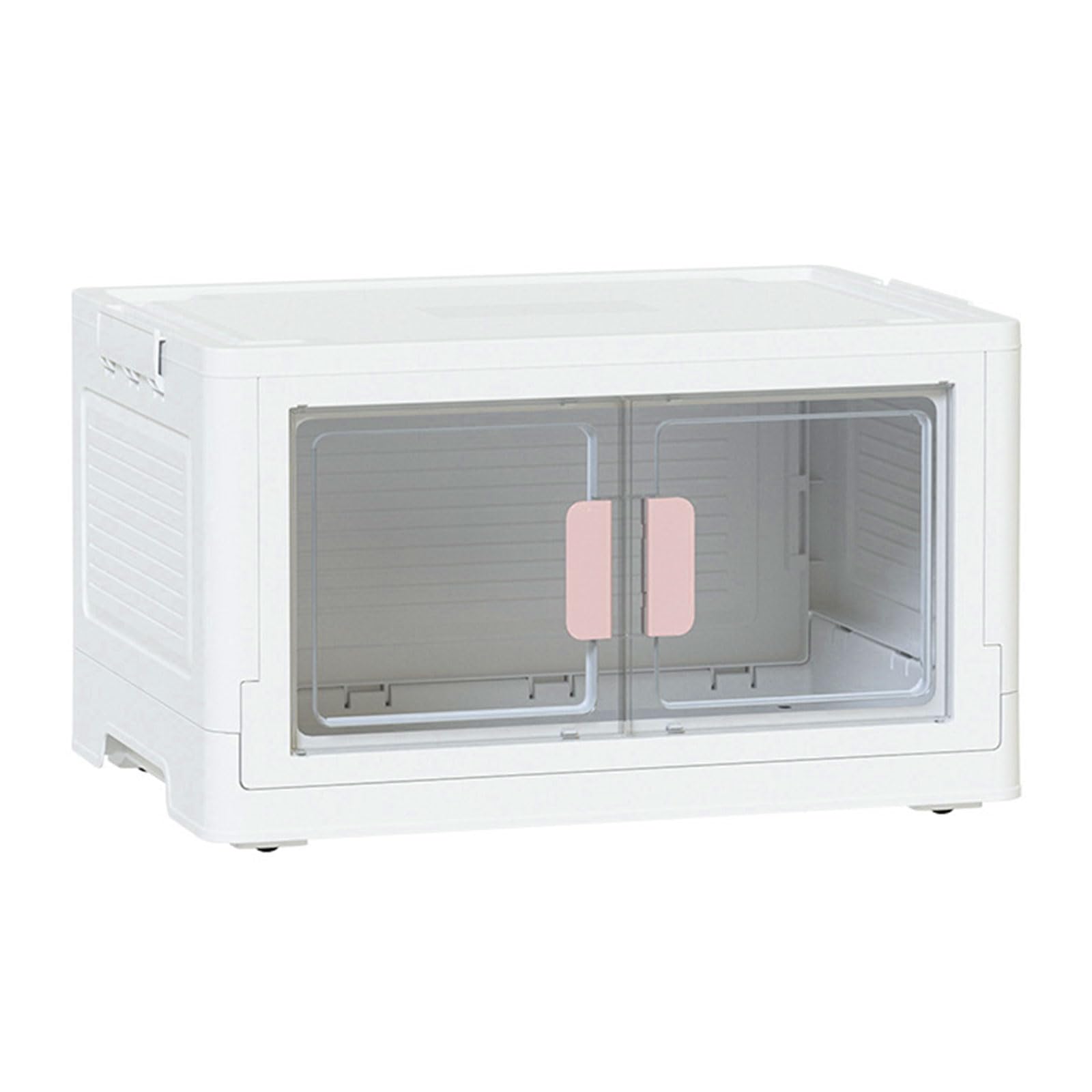 Buxuaaaa Storage Bin for Closet Organization Translucent Door Storage Case Stackable Clothes Organizers Home Organization Tool Top Lid Container