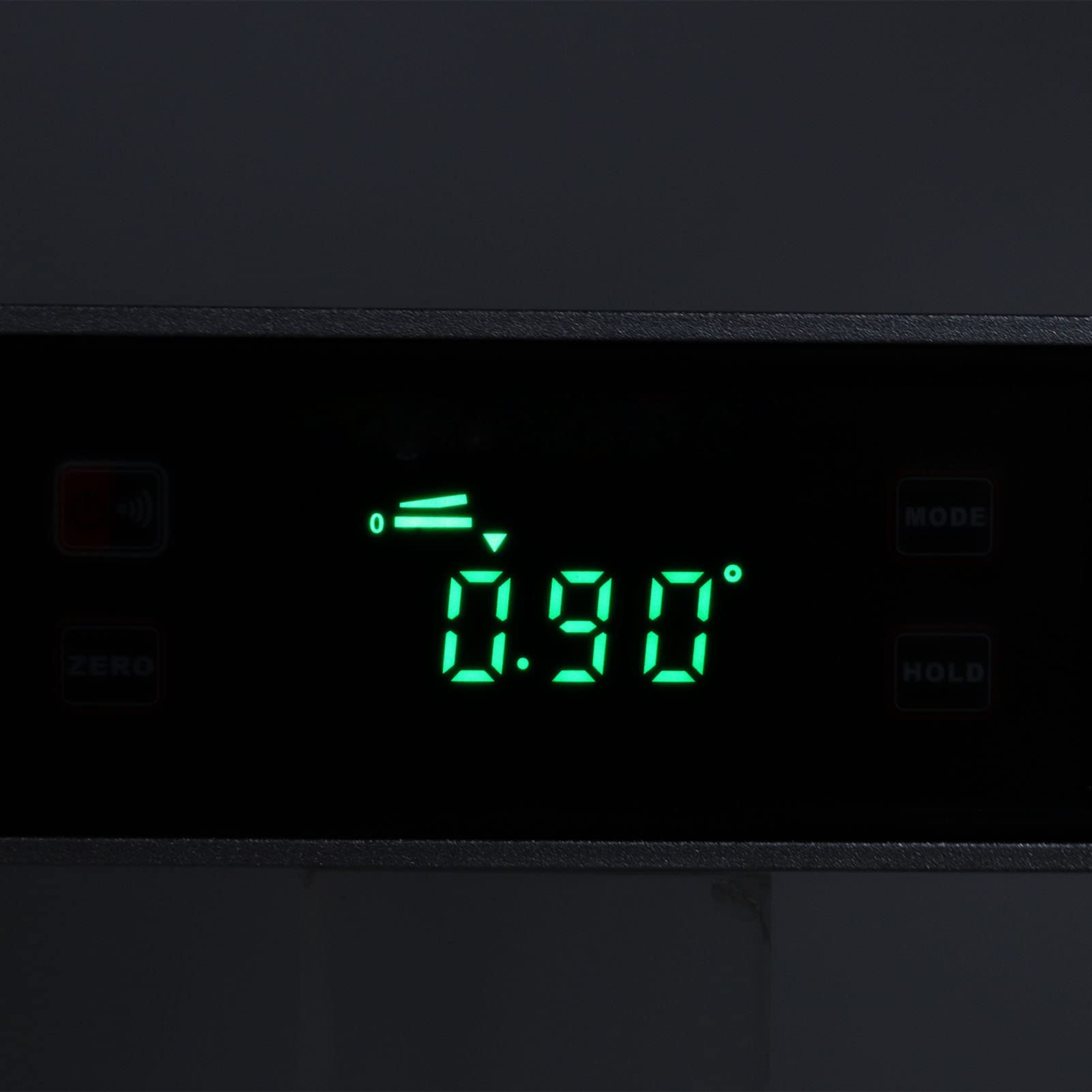 Hyuduo Mirino Angolare Digitale, Inclinometro Digitale con Base Magnetica con Scanalatura a V con Schermo LCD Retroilluminato Impermeabile, Goniometro per la Misurazione dell'angolo per la