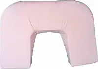 Almofada Amamentacao Grande Rosa Claro Bebe Gemelar