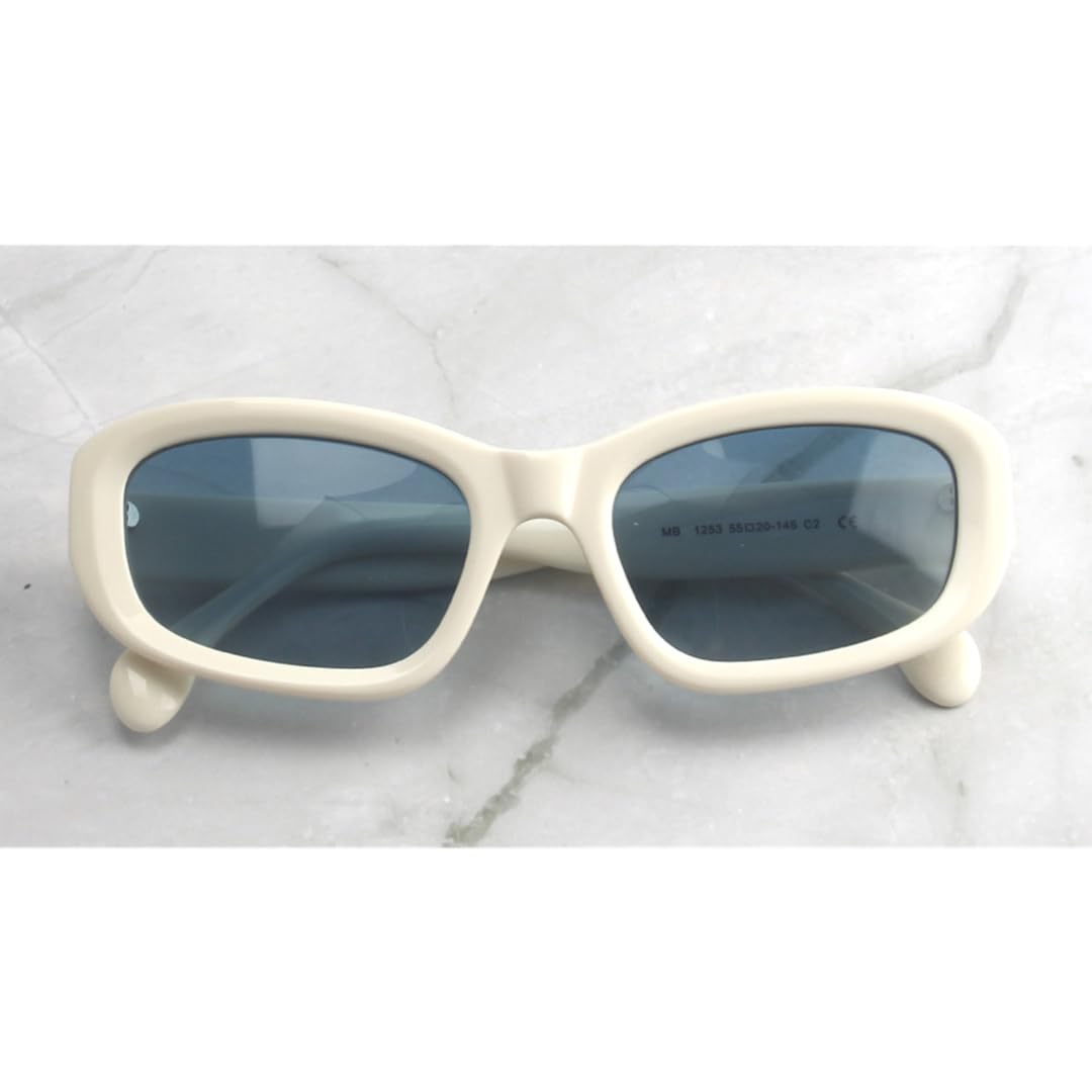 Lunettes de soleil polarisées punk pour hommes et femmes, monture en acétate, protection UV400