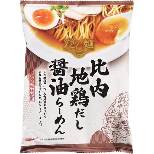 国分 tabete だし麺 比内地鶏だし 醤油らーめん 保存食 備蓄