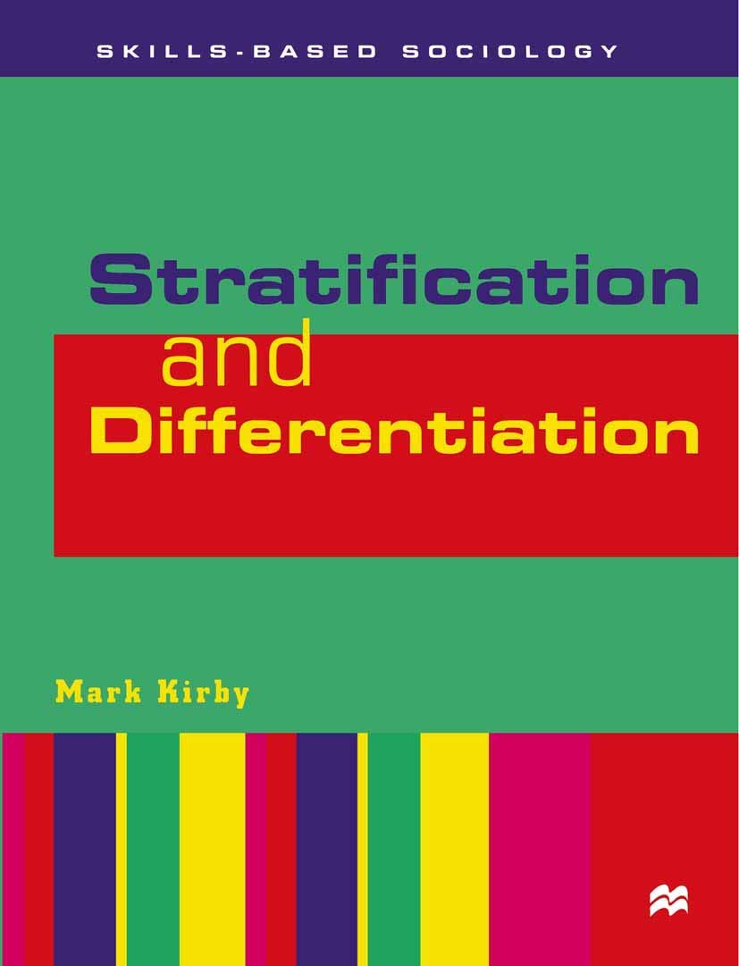 Stratification and Differentiation by Mark Kirby - 9780333671917